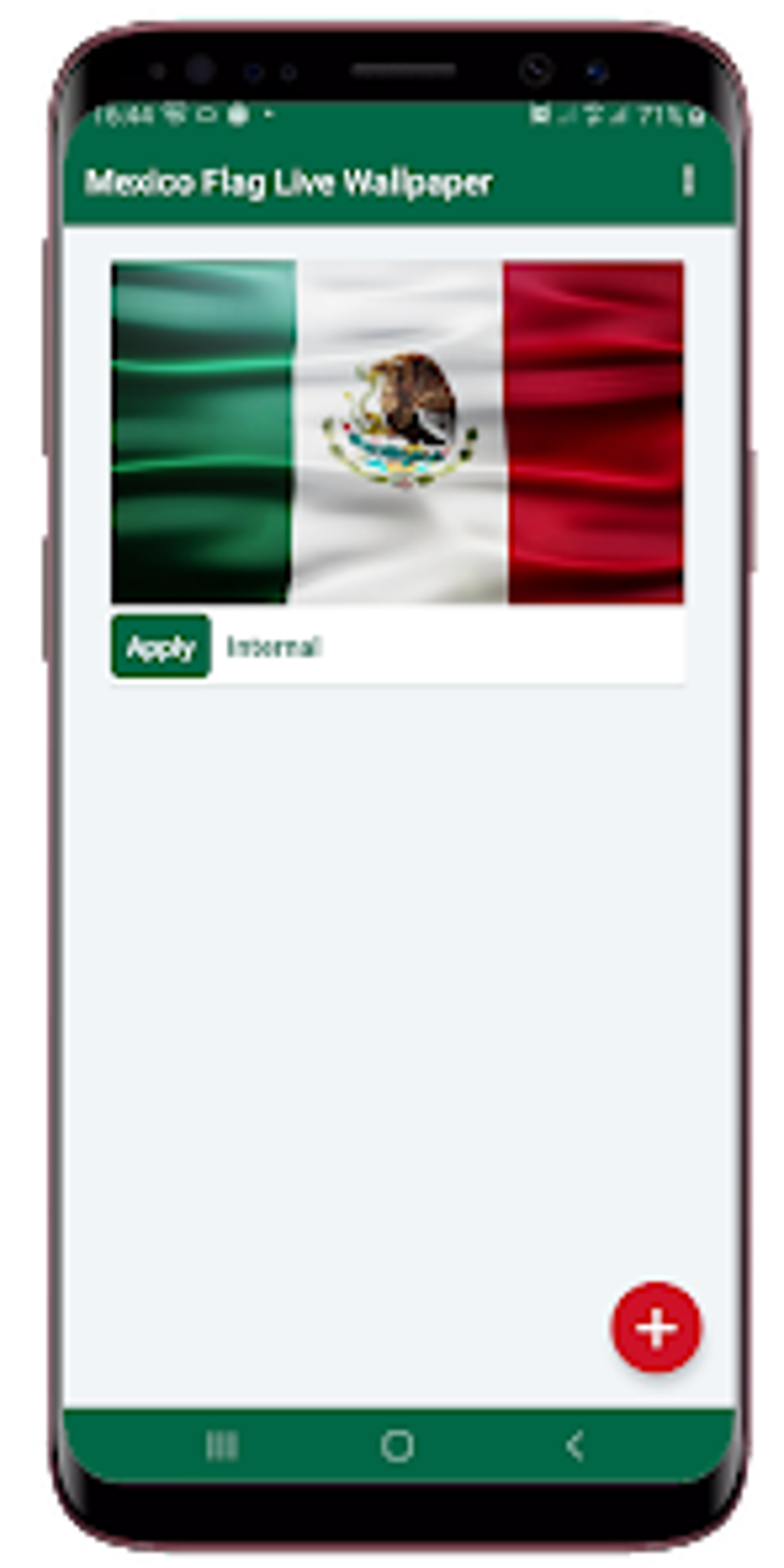 Mexico Flag Live Wallpaper para Android - Descargar