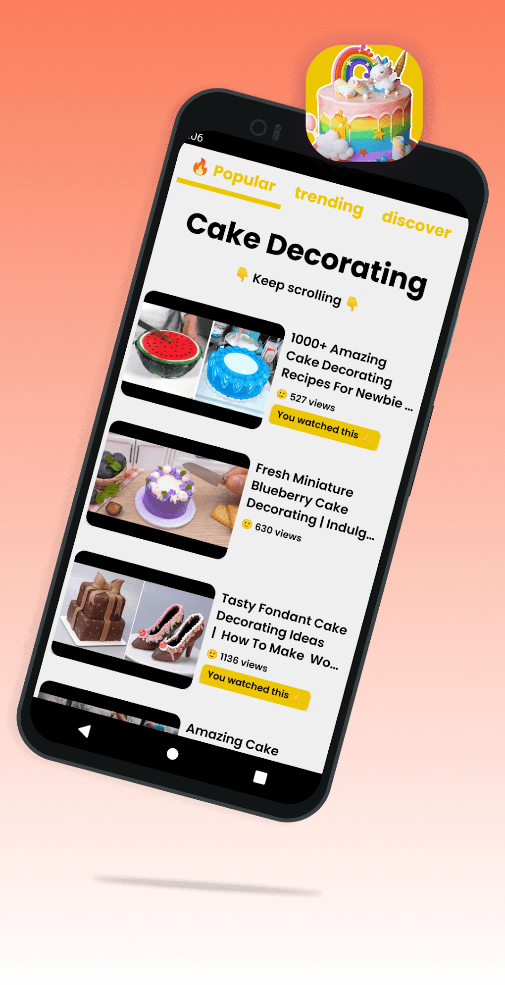 Cake Decorating for Android - Download