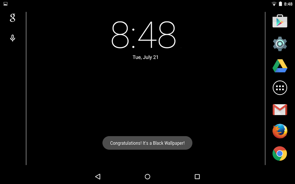Pitch Black Wallpaper for Android Download