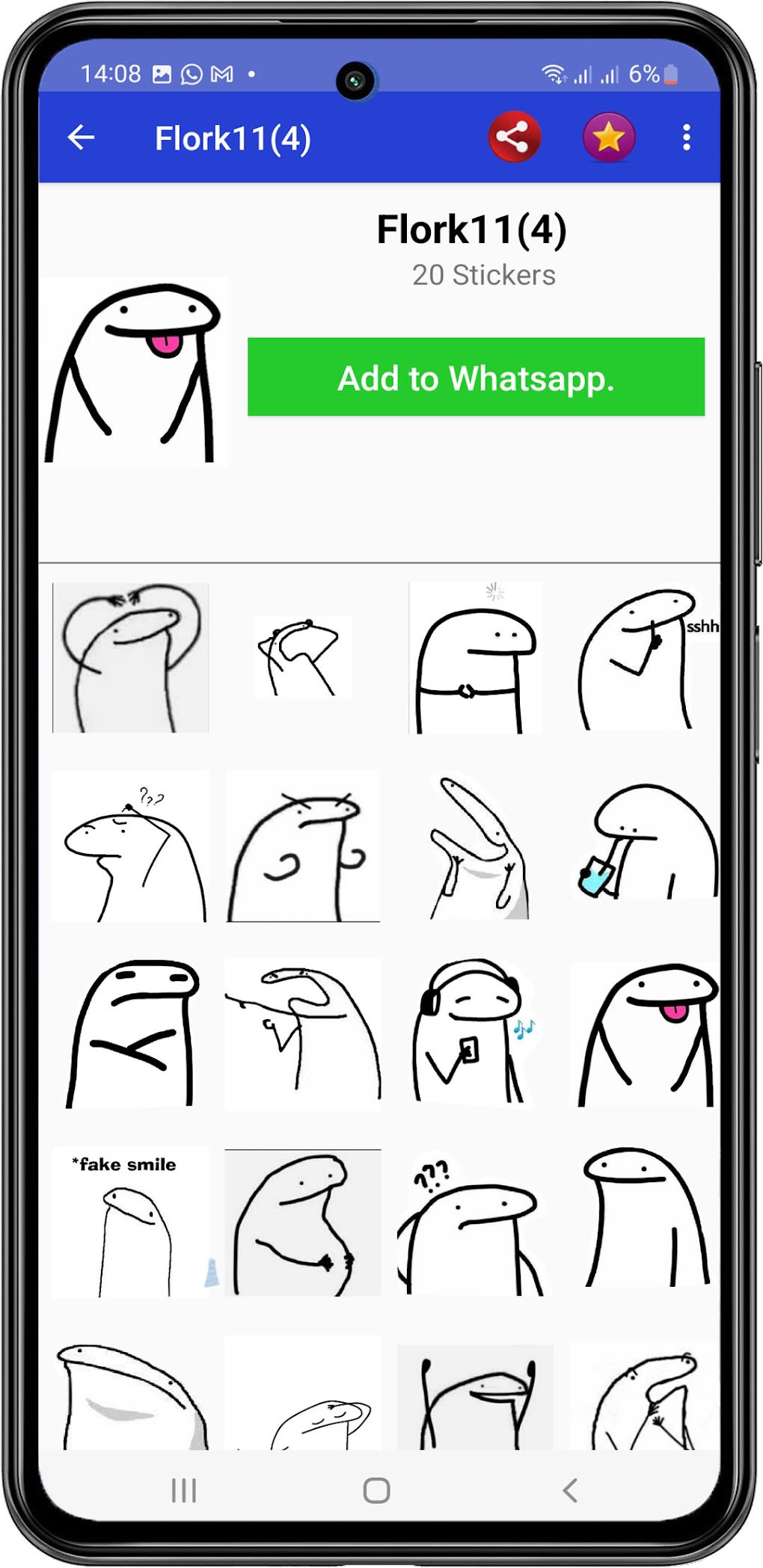 flork memes stickers - Apps on Google Play