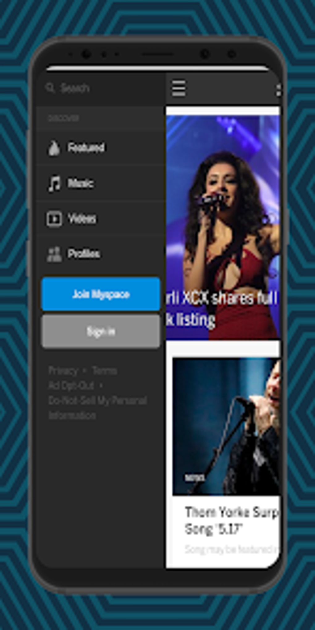 Myspace для Android — Скачать