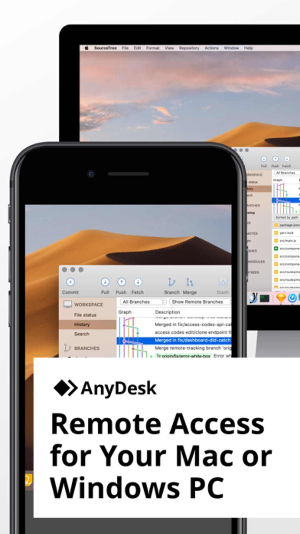 anydesk iphone to pc