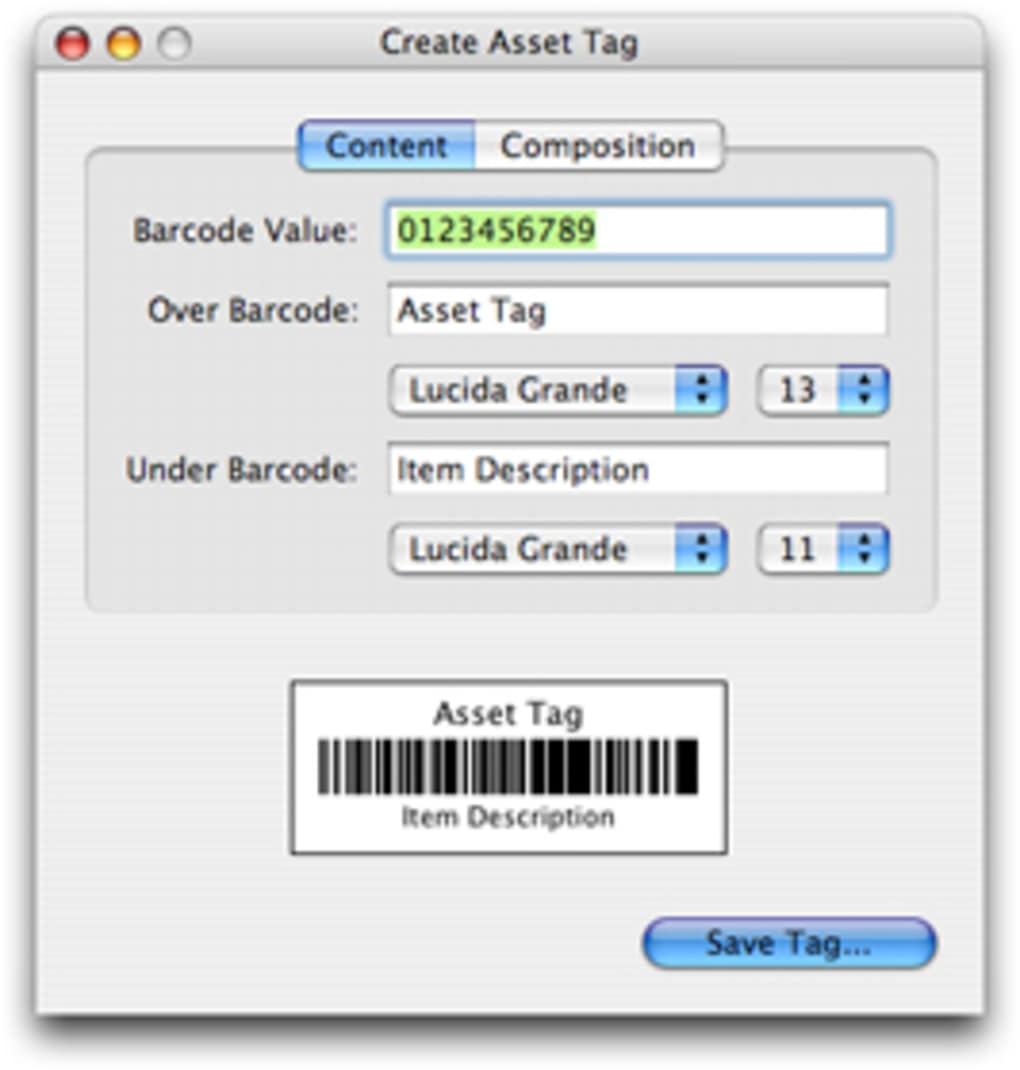 barcode producer mac app