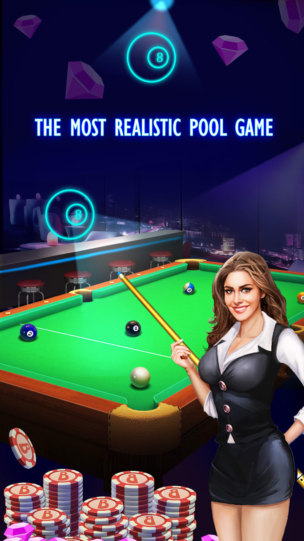 8 Ball Billiards - Free Pool Game - Download