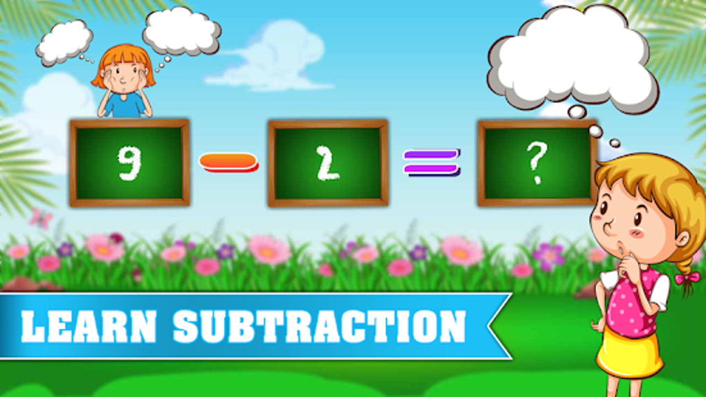 Kids Math Game Add Subtract Multiplication Free APK Android 