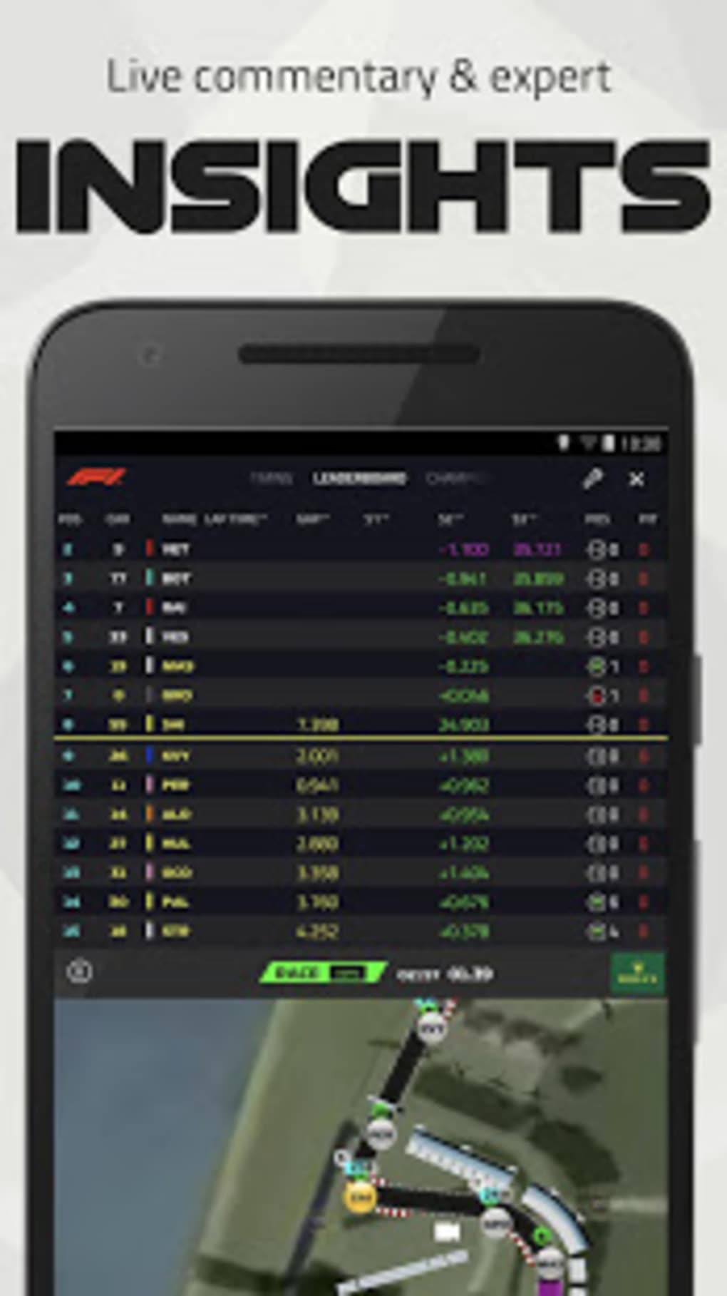 f1 timing app android
