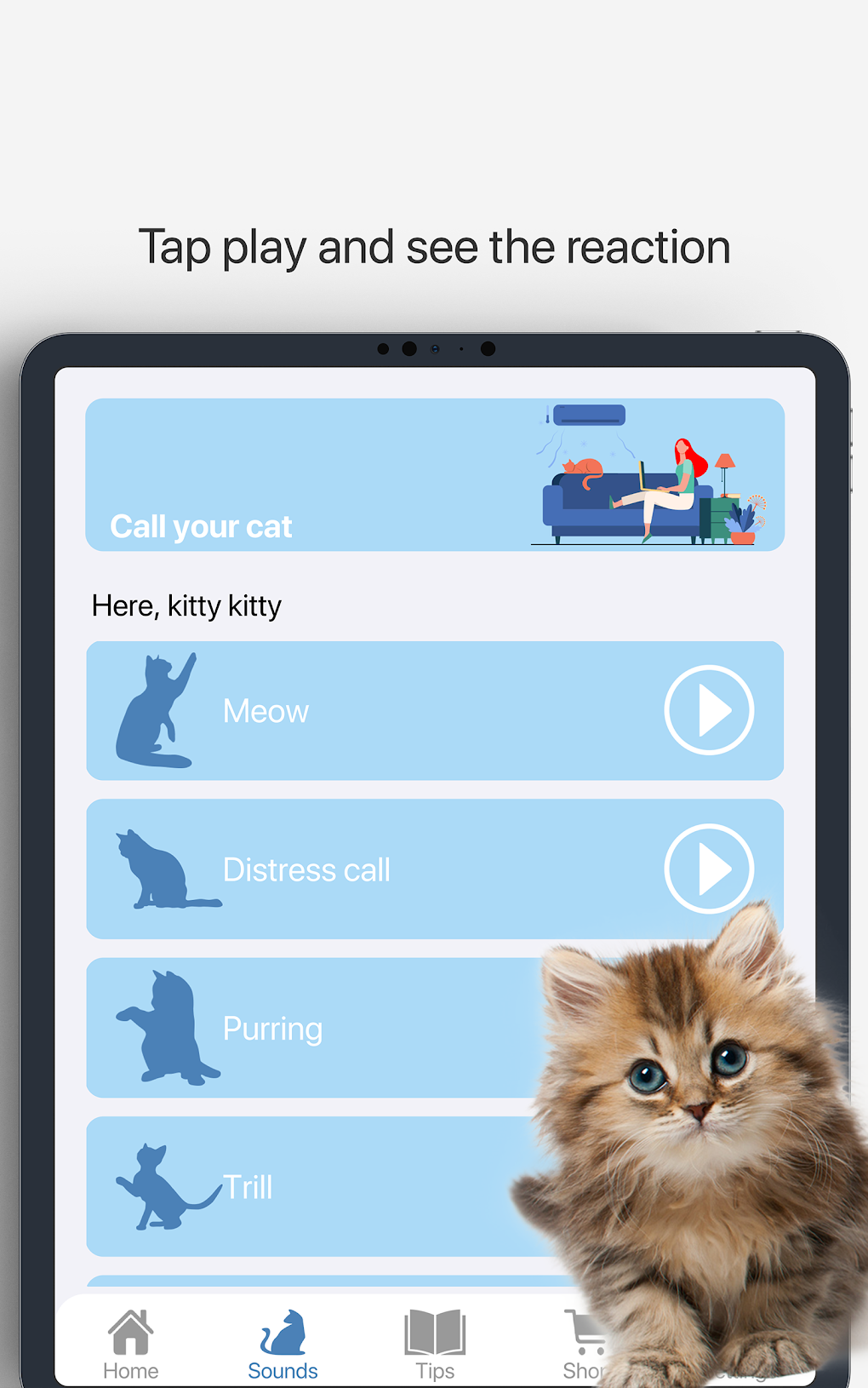 Meow - Cat Toy Games for Cats для Android — Скачать