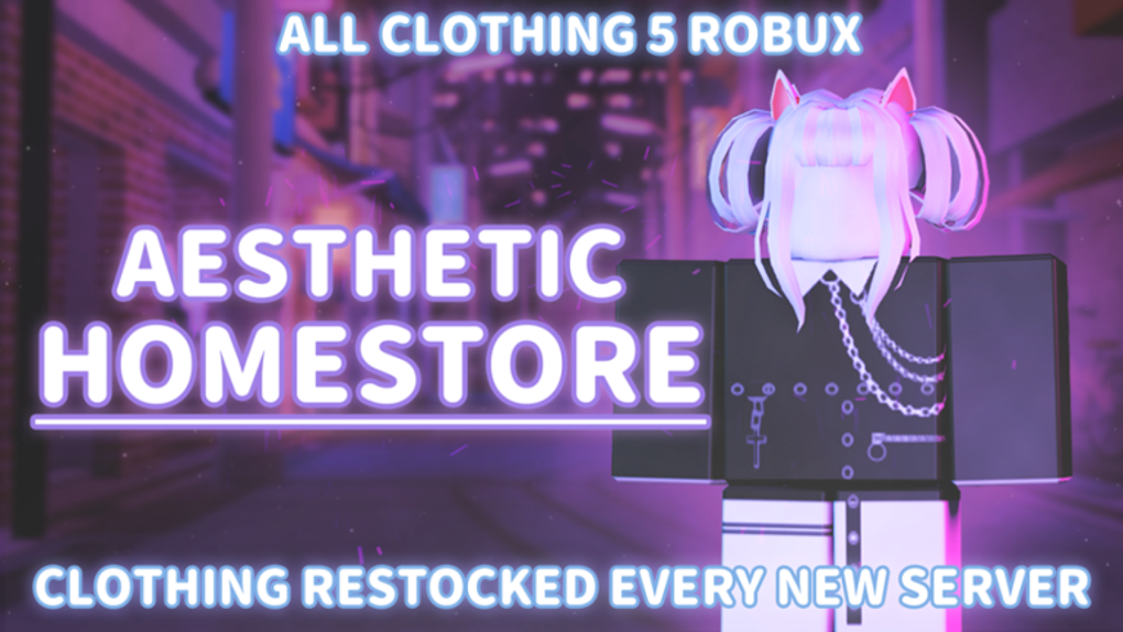 Aesthetic Clothes HomeStore V2 - Roblox