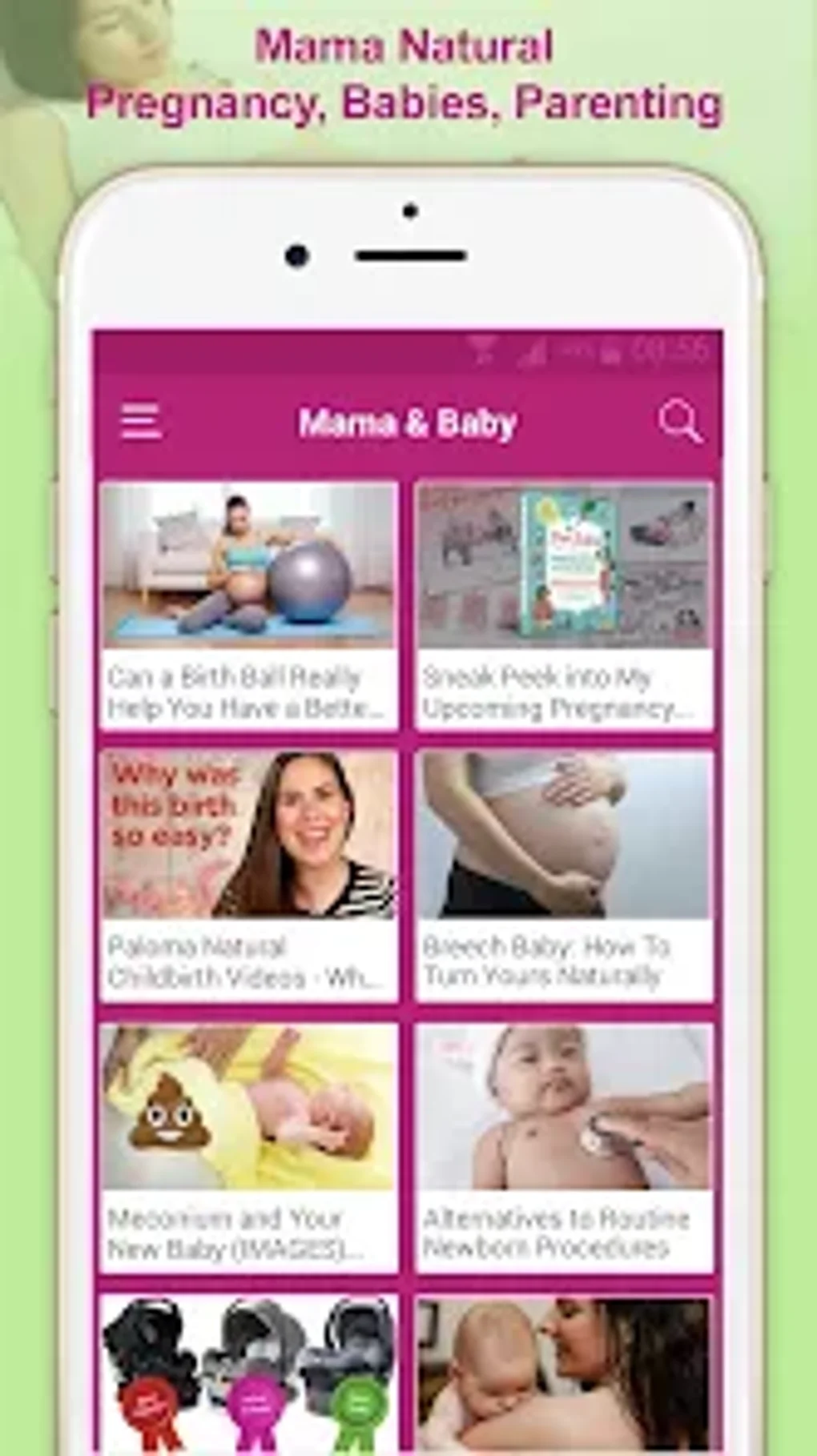 Mama natural - take care baby для Android — Скачать