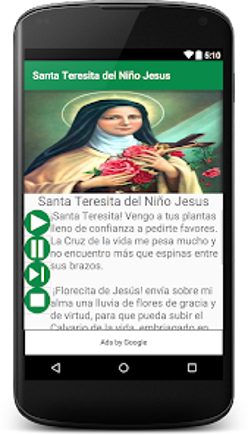 Santa Teresita del Niño Jesús for Android - Download