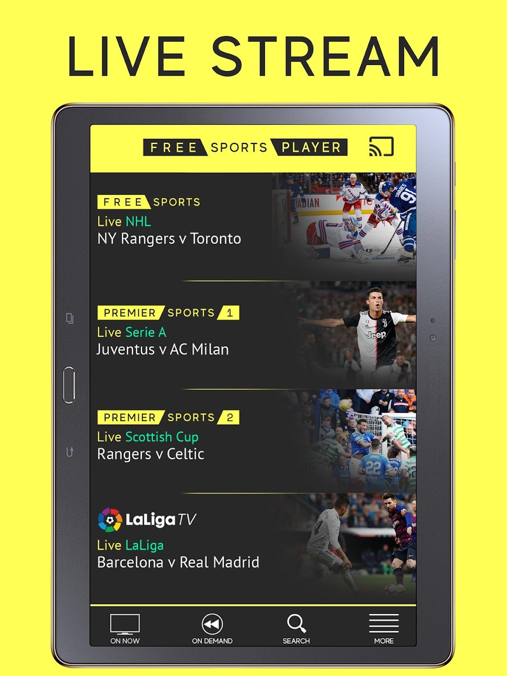 FreeSports Player APK for Android
