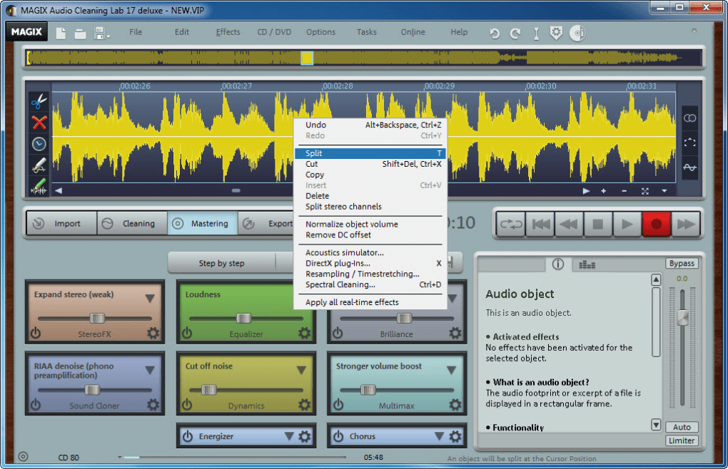 magix audio cleanic gratuit