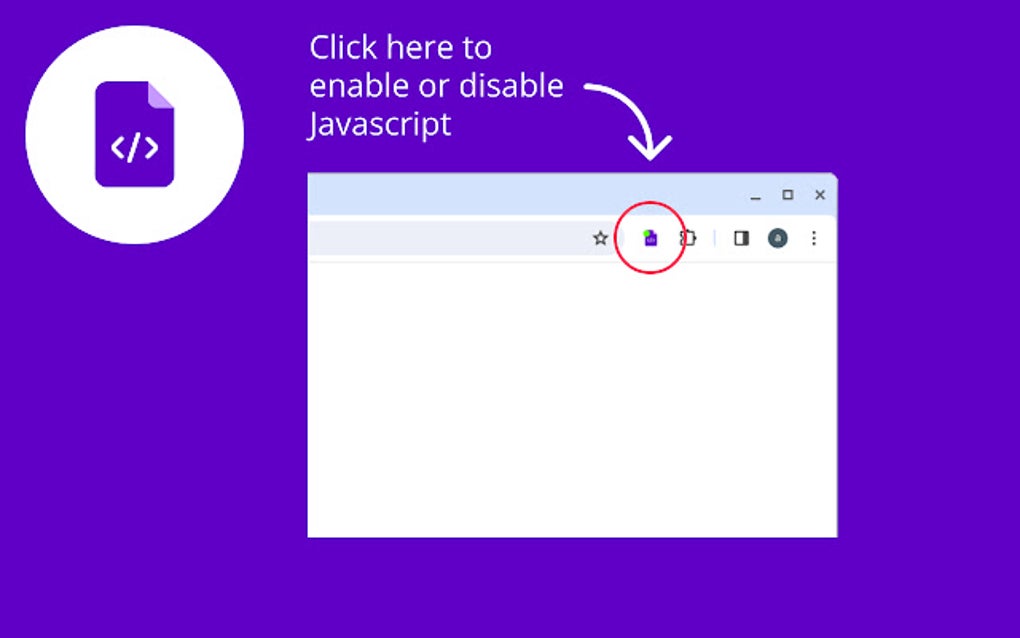 Enable Javascript for Chrome สำหรับ Google Chrome - ส่วนขยาย ดาวน์โหลด