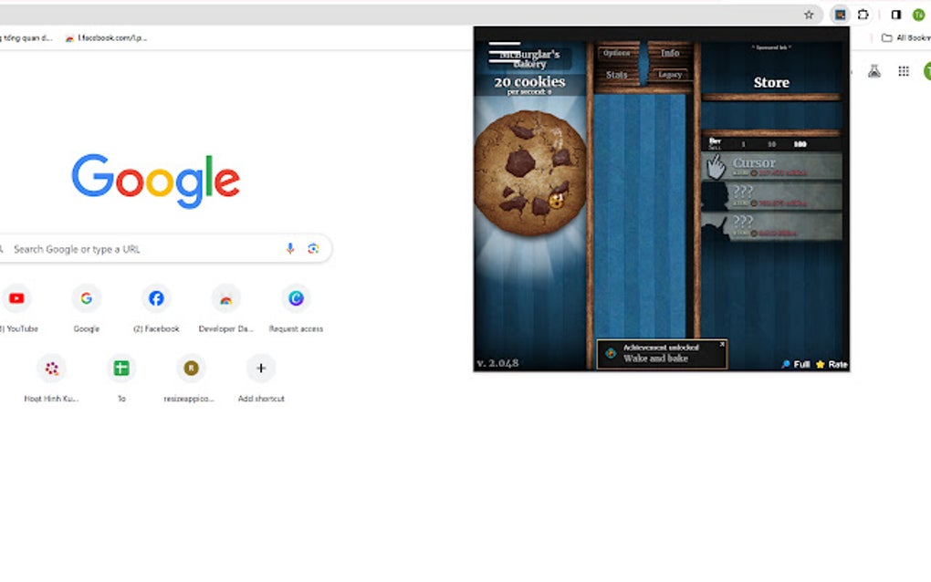 Cookie Clicker Orginal Game para Google Chrome Extensão Download