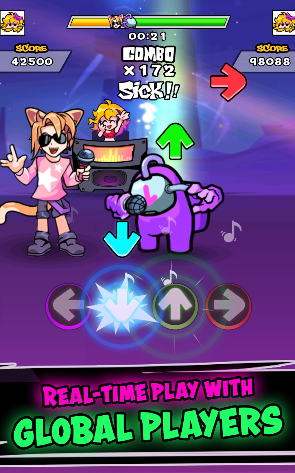 FNF Battle - Friday Night Funkin Mod for Android - Download the APK from  Uptodown