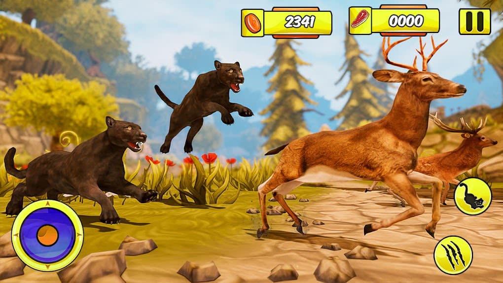 Black Panther Family Simulator- Wild Animal Attack for Android - Download