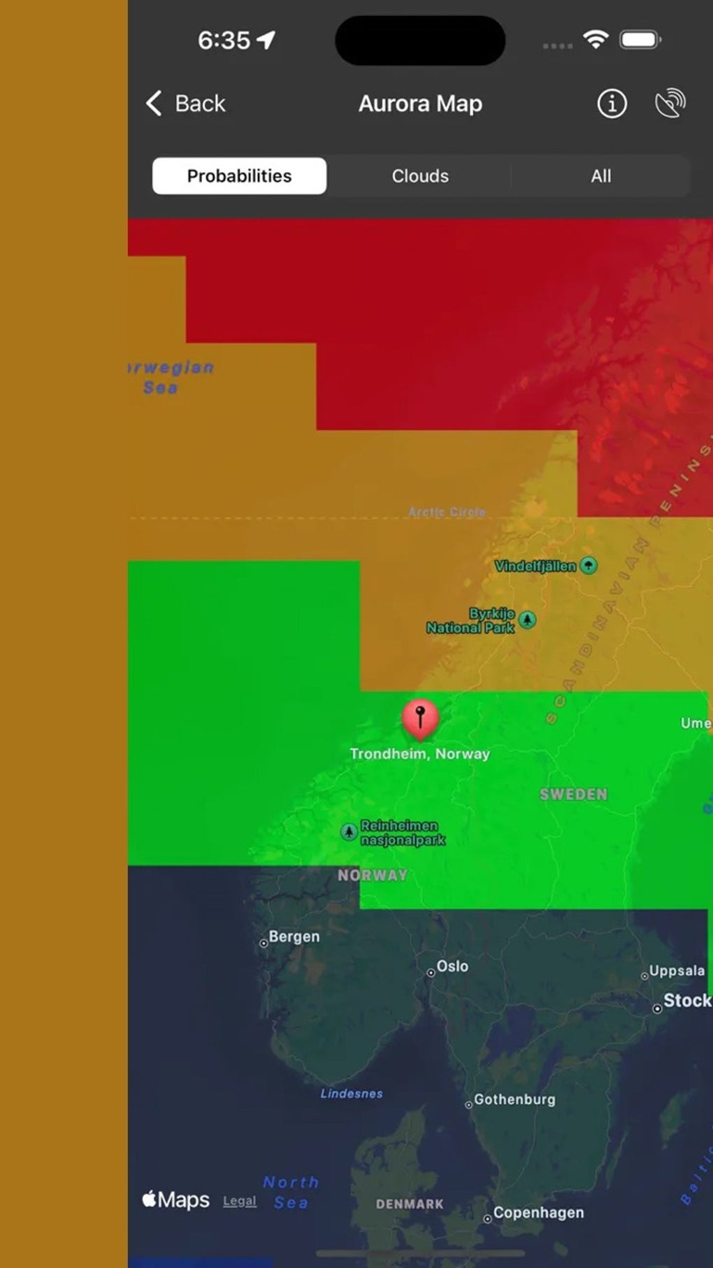 My Aurora Forecast & Alerts APK для Android — Скачать