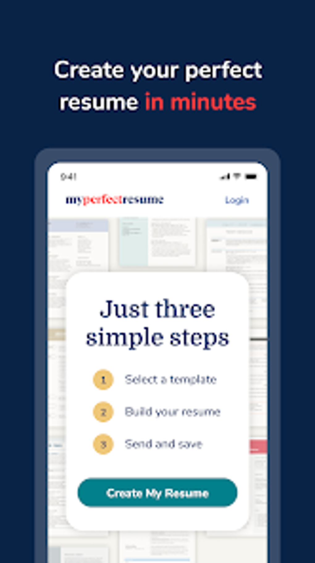 MyPerfectResume Builder для Android — Скачать