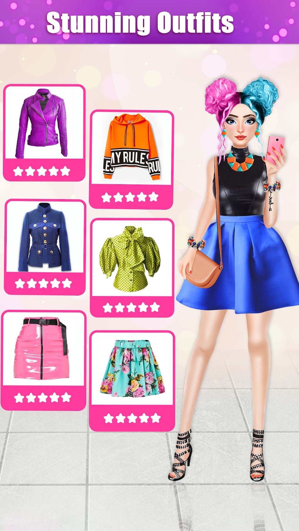 College Girl Dress Up Makeover для Android — Скачать