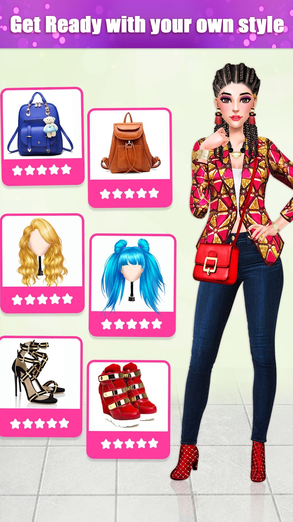 College Girl Dress Up Makeover для Android — Скачать