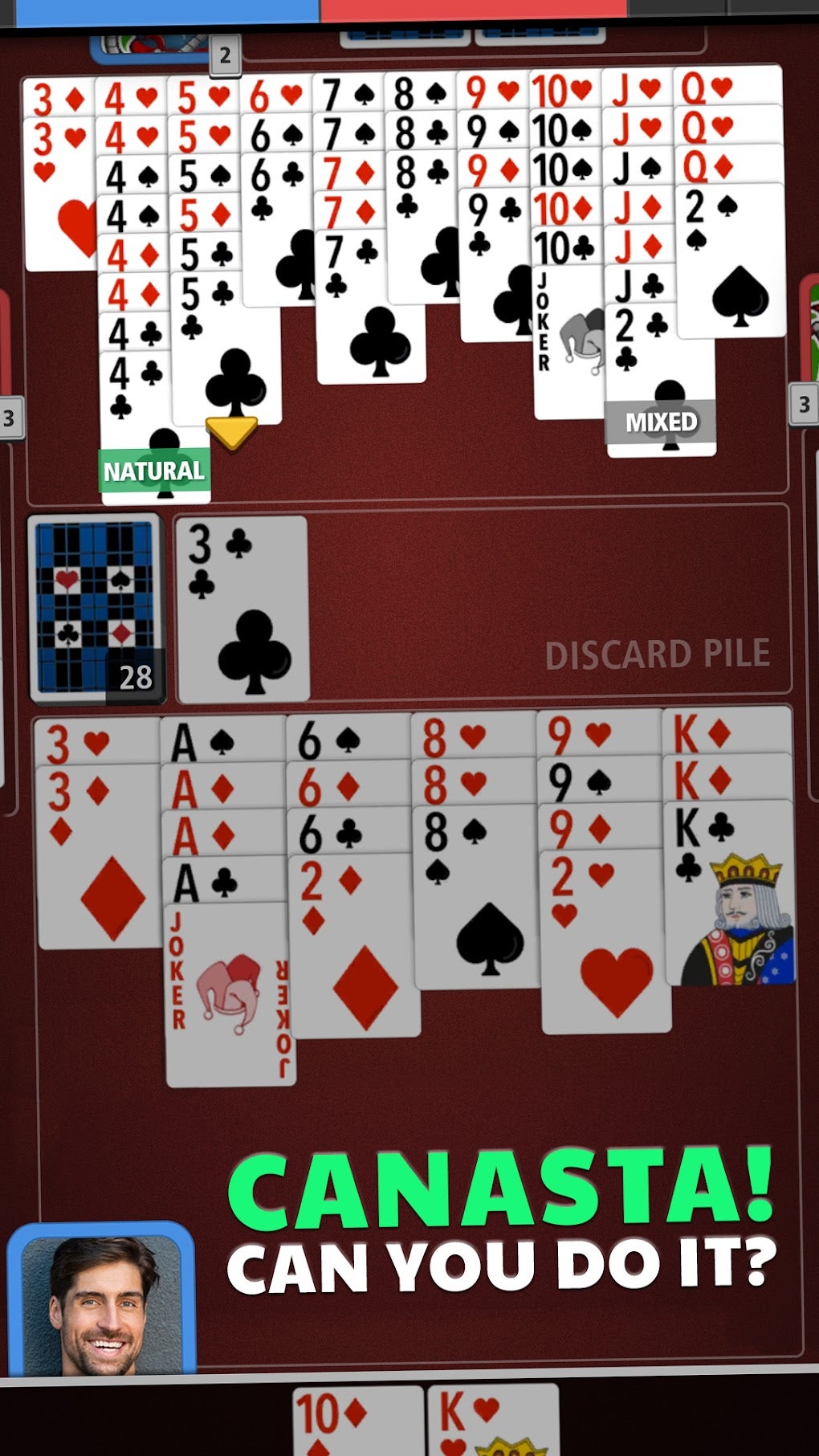 Canasta Jogatina: Card Games 2.2.7 Free Download