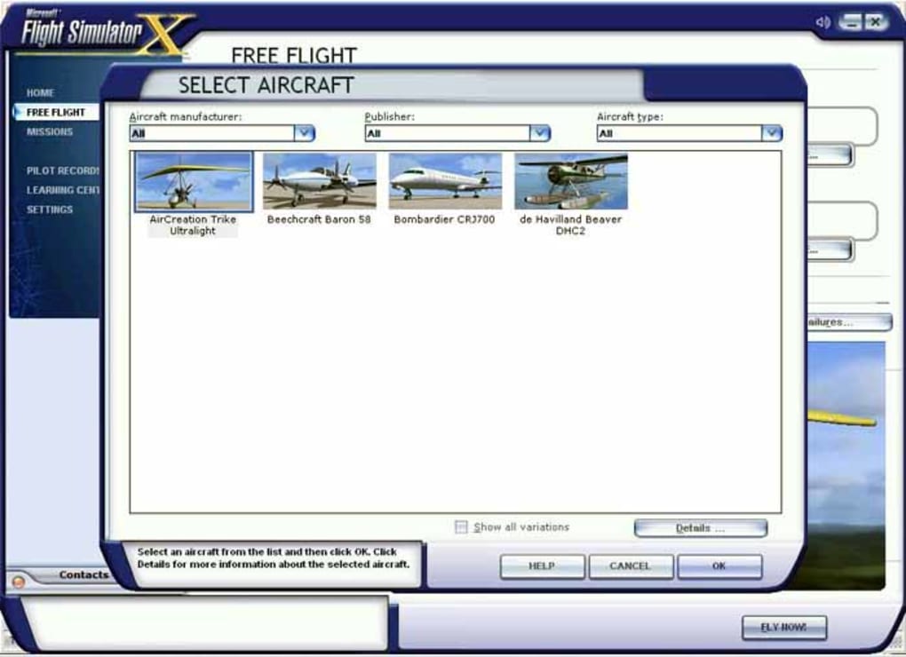 free download flight simulator x