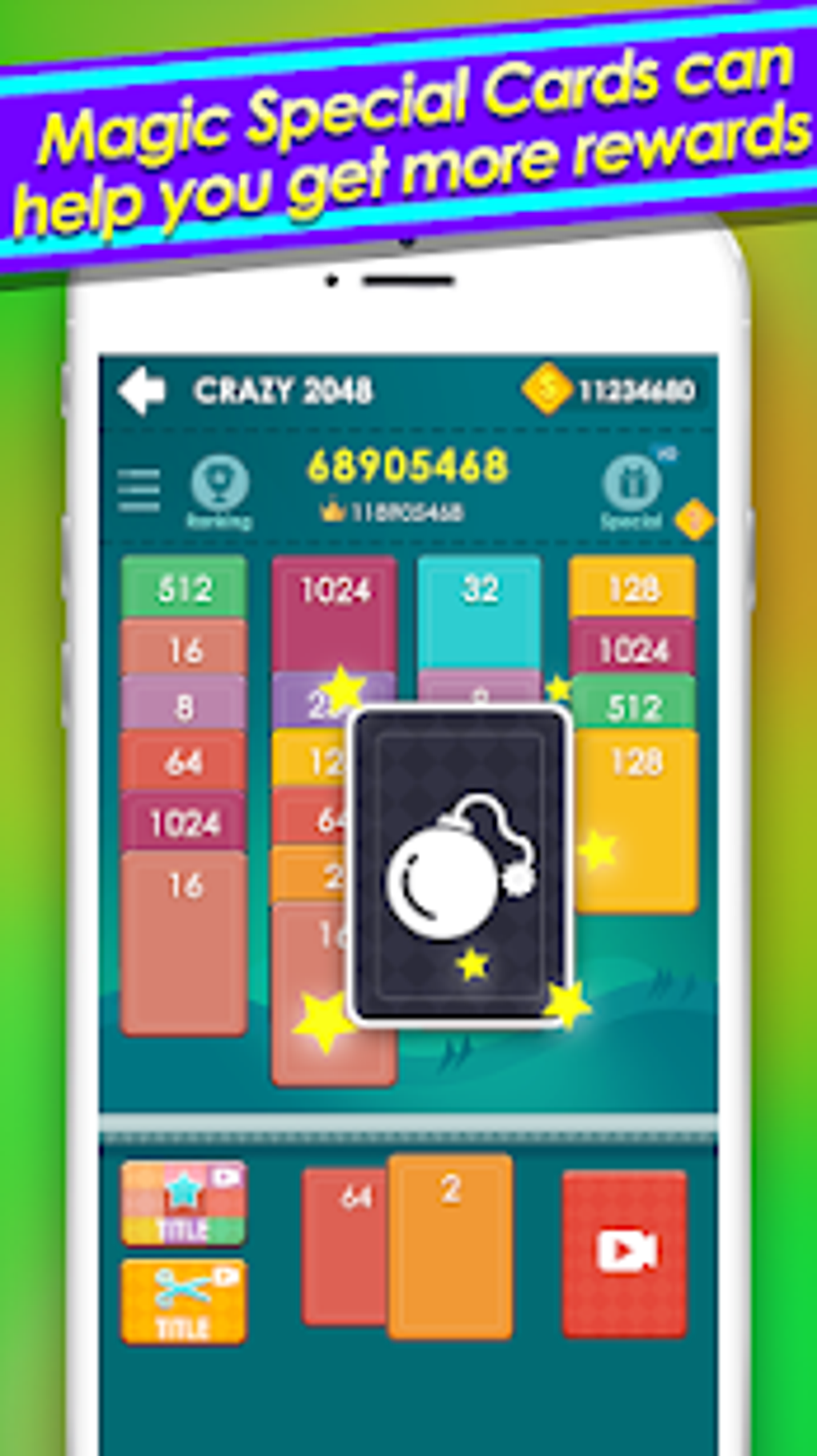 Download 2048 solitaire - 2048 Cards game to win real money APK 1.0.2 for  Android 