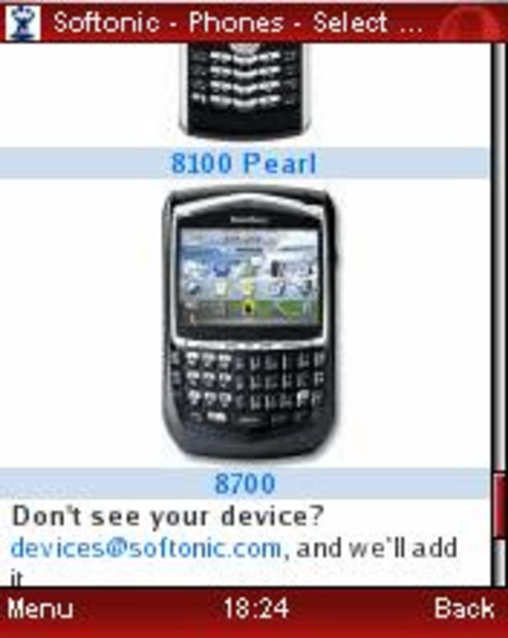 opera mini pour blackberry 8900