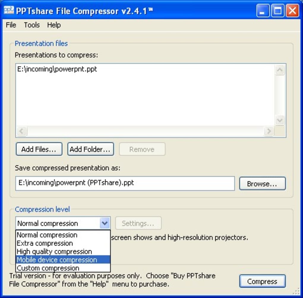file compressor