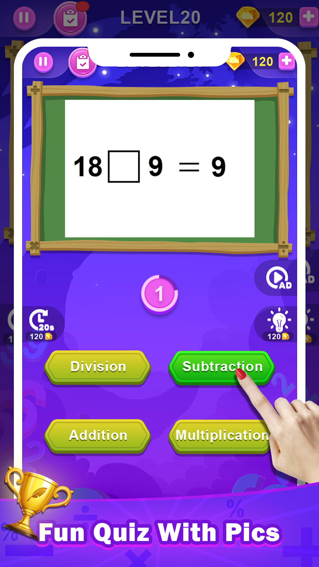 Download do APK de Quiz Matemática para Android