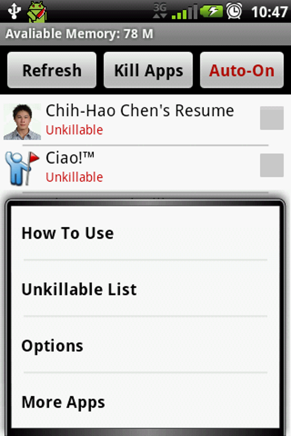 Elegant Task Killer APK para Android - Descargar