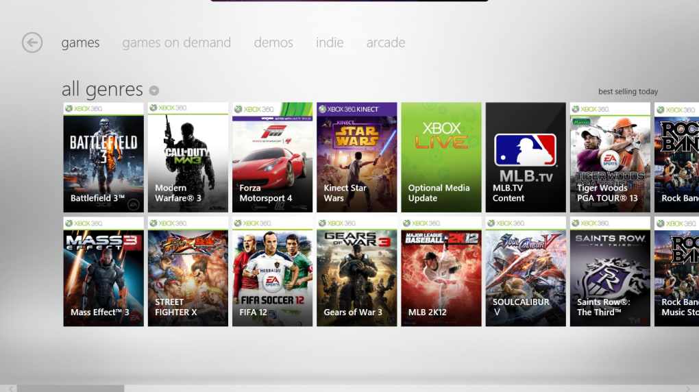 can you download games from xbox live