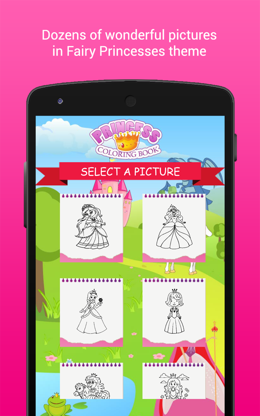 Princess Coloring Book Girls for Android - Download