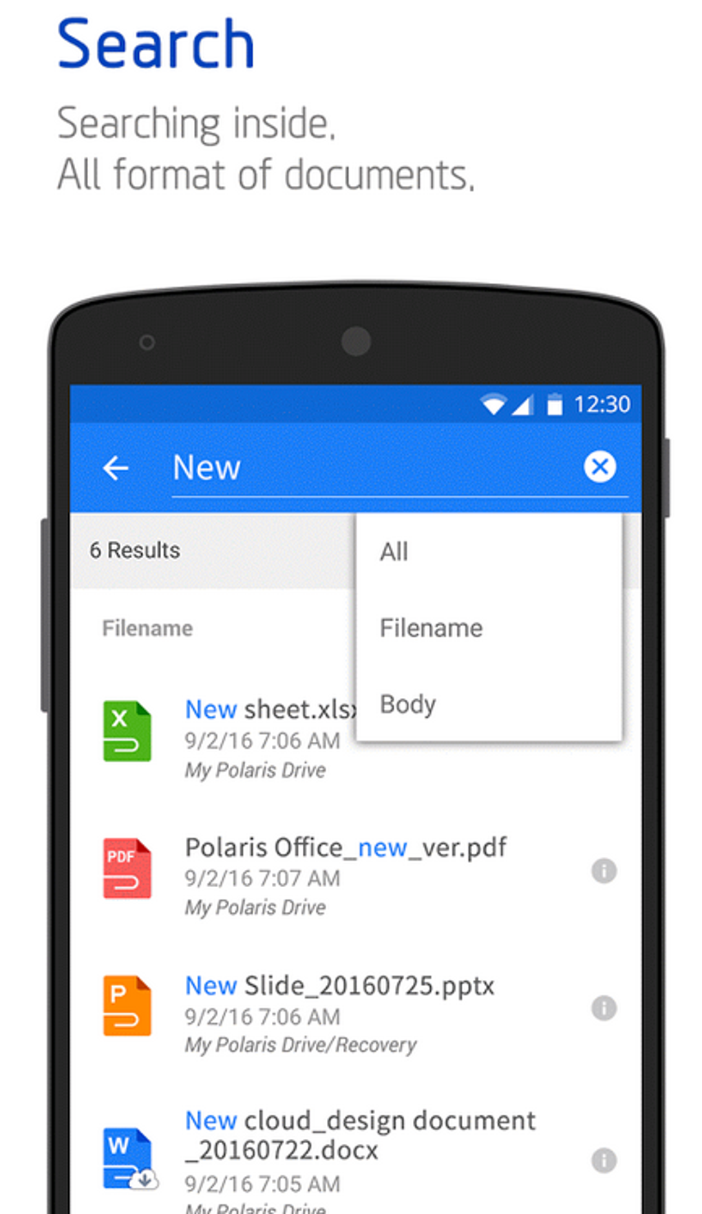 Polaris Office - Free Docs Sheets Slides PDF for Android - Download