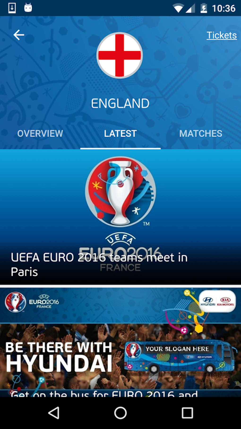 UEFA EURO 2024 Official для Android — Скачать