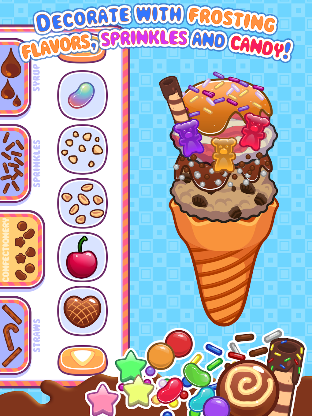 Ice Cream Maker jogo de lógica versão móvel andróide iOS apk baixar  gratuitamente-TapTap