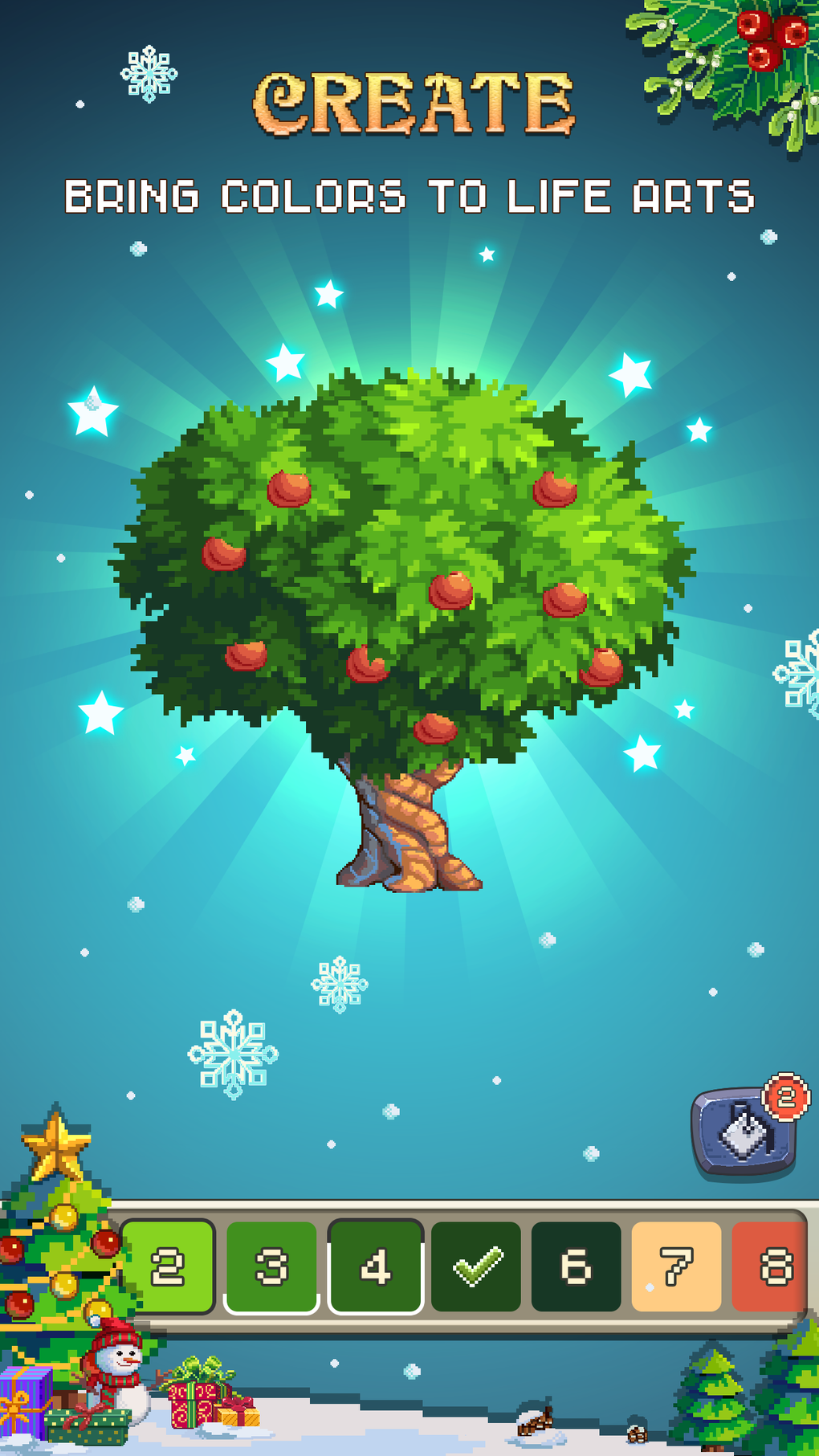 IPhone Color Island Pixel Art Puzzle 