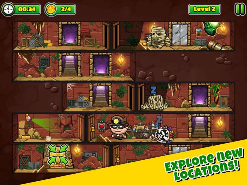 Kizi Adventures Kizi, Jogos divertidos e divertidos Bob The Robber 4,  , jogo, texto, logotipo png