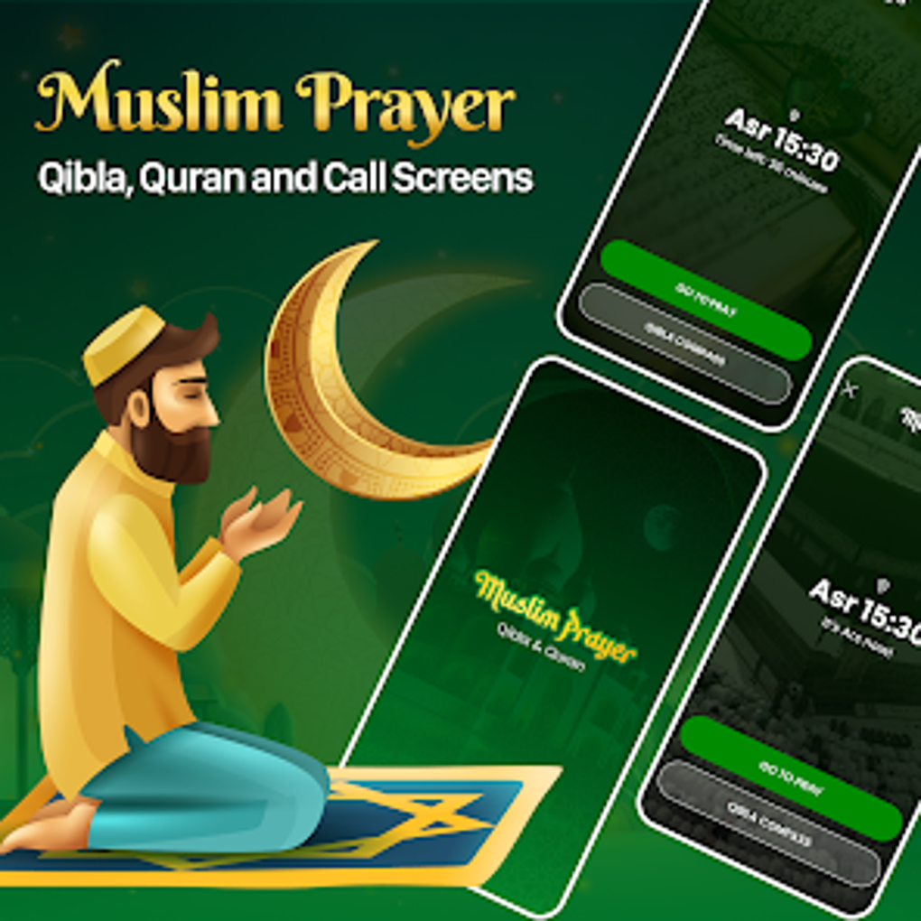 Muslim Prayer: Qibla Quran для Android — Скачать