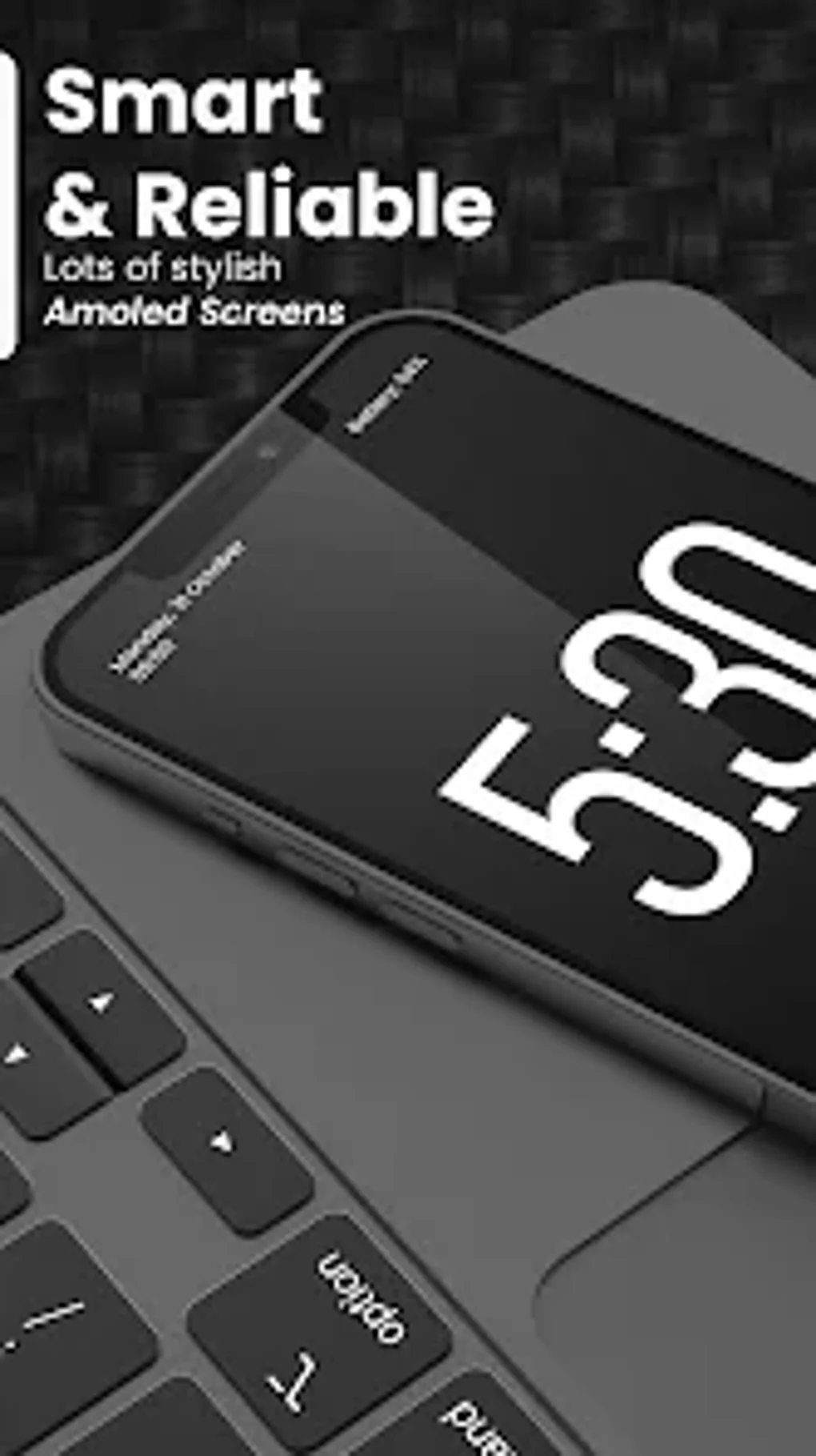 Always On Display Clock Screen For Android 