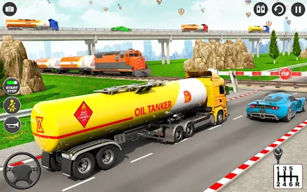 Oil Tanker Truck Driving Games for Android Download