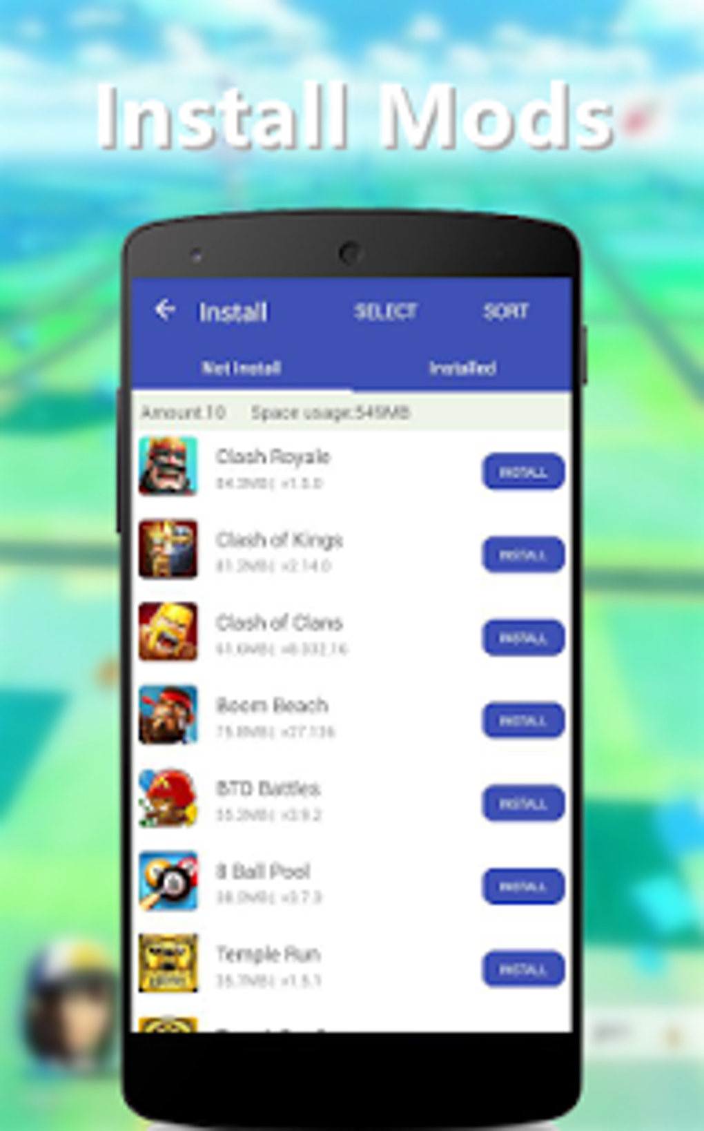 Mods Installer APK para Android - Download