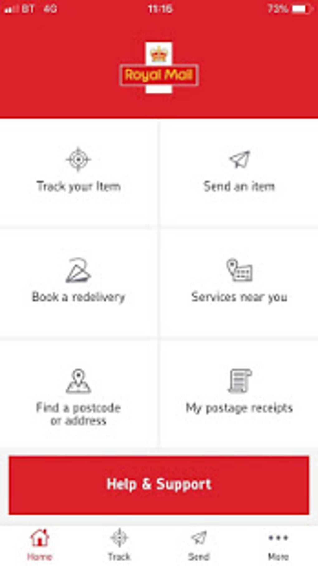 Royal Mail Tracking redelivery prices APK for Android Download