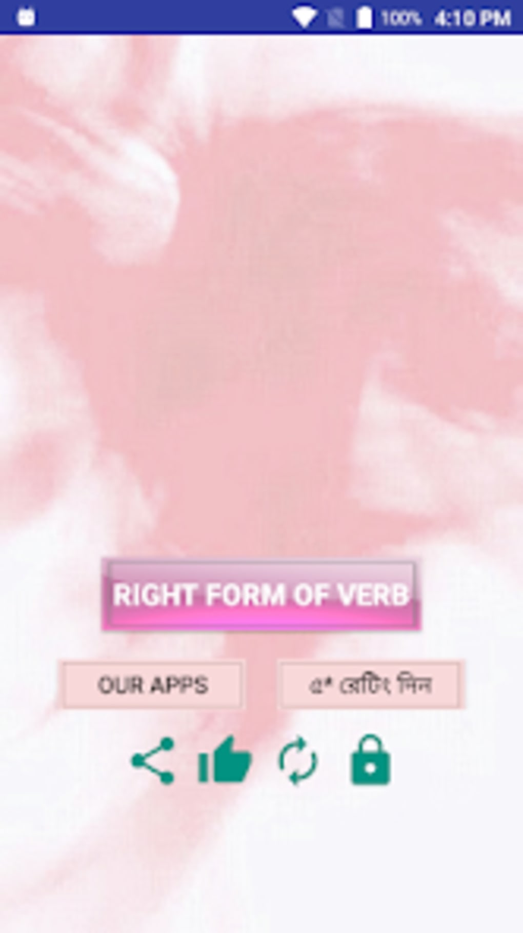 English Right Form Of Verb Voor Android Download