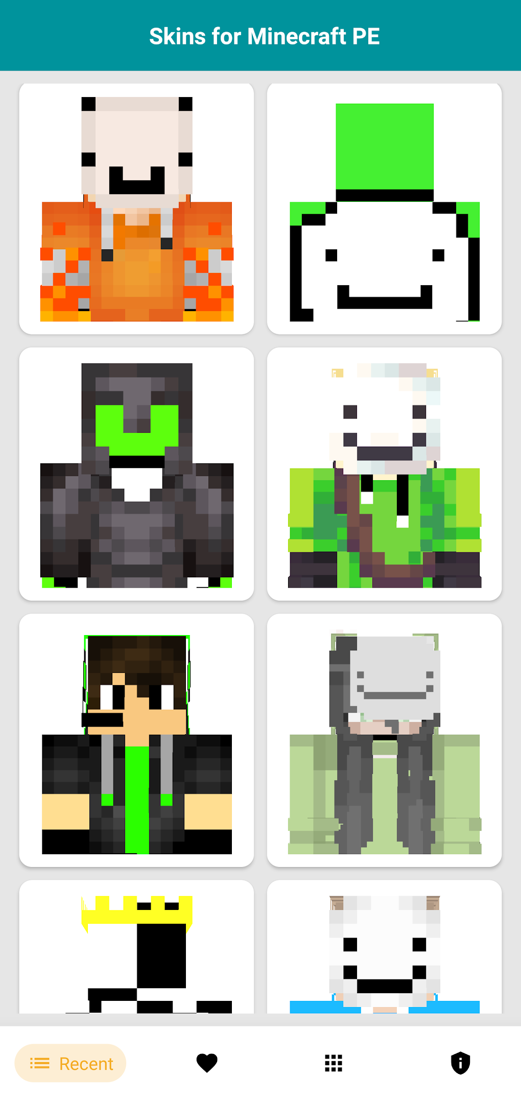 Dream Skins for Minecraft PE для Android — Скачать