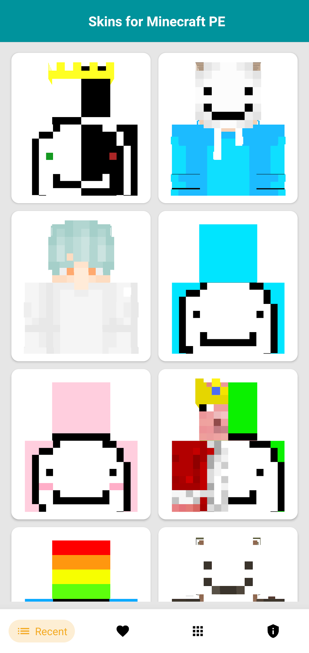 Dream Skins for Minecraft PE для Android — Скачать