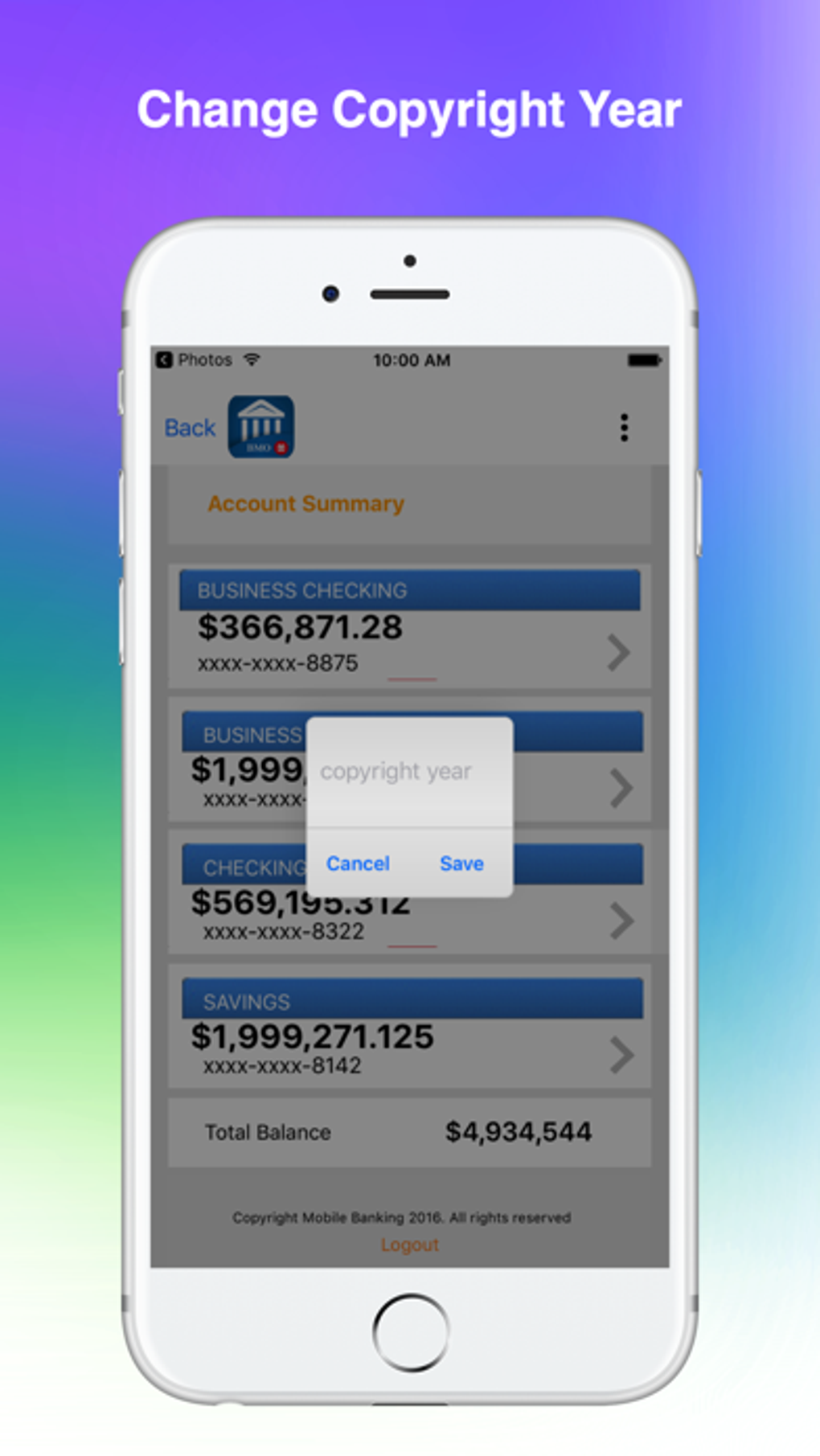 Fake Bank Pro Na IPhone Download