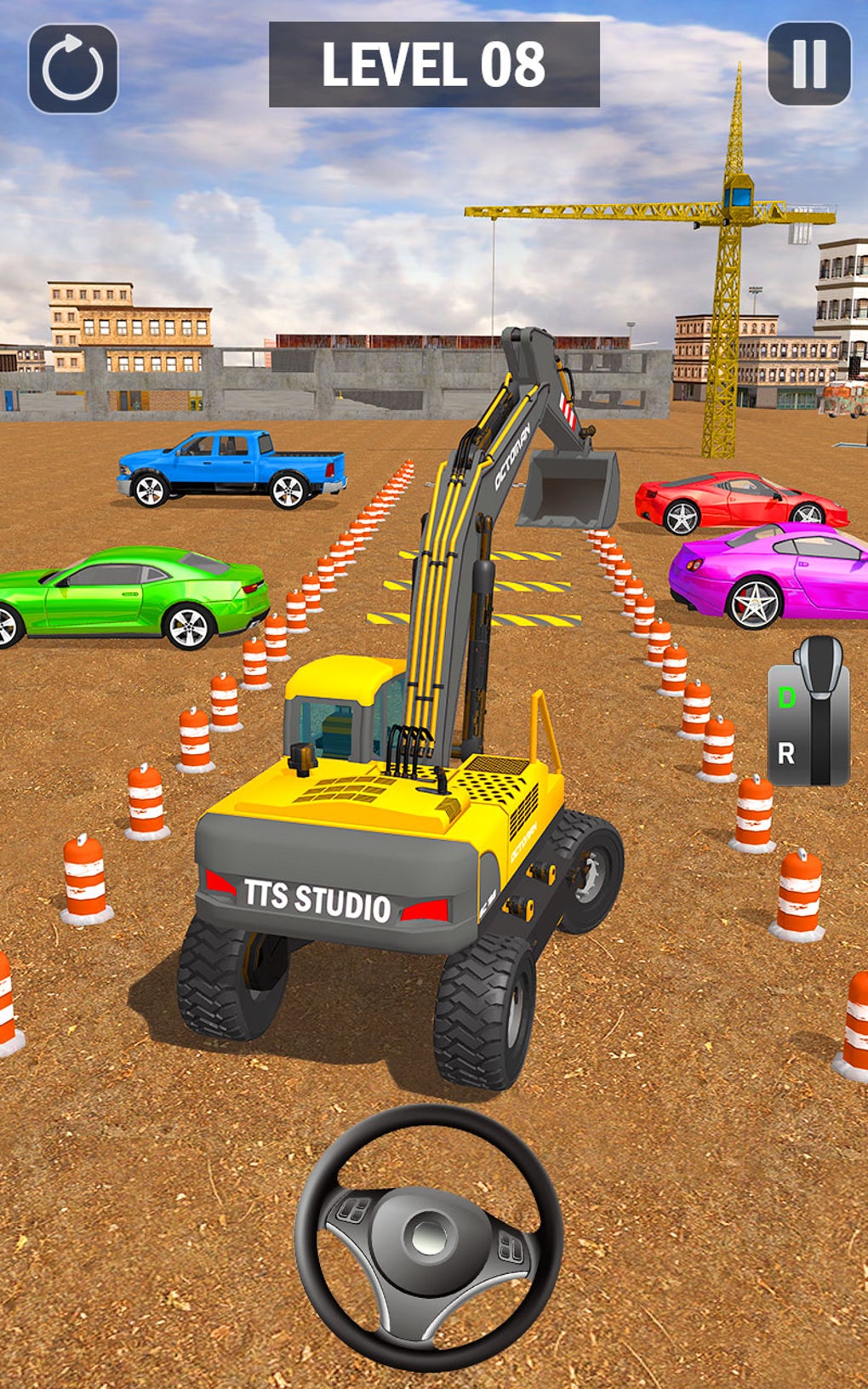 Real Excavator 3D Parking Game для Android — Скачать