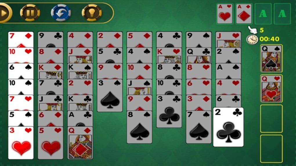 my classic games solitaire free cell dissapeared