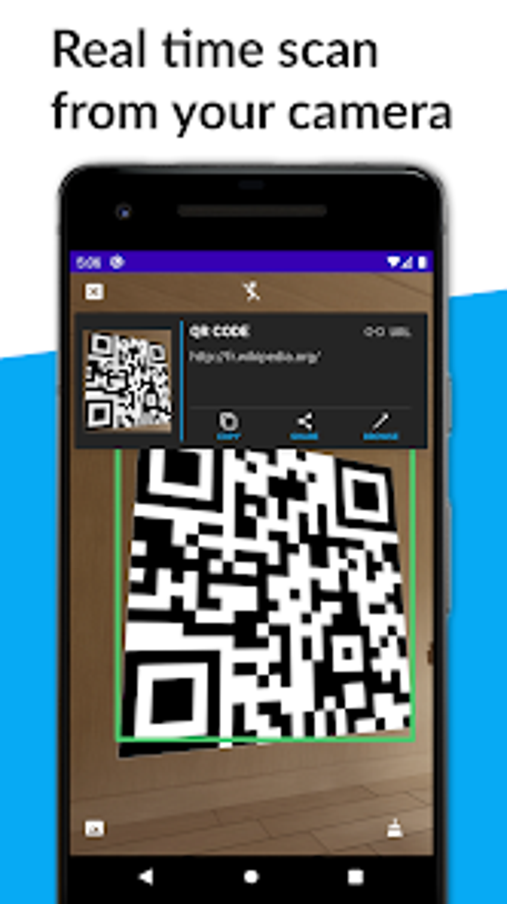 CamQR: Barcode Datamatrix QR для Android — Скачать